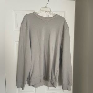 Mens IZOD Gray Crewneck